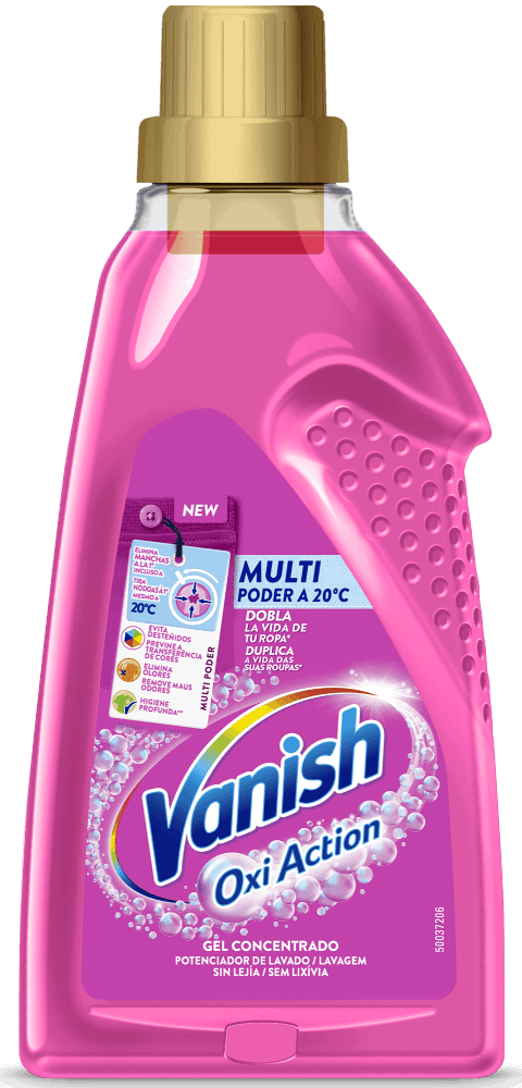 Vanish Oxi Action potenciador de lavagem e tira-nódoas em gel